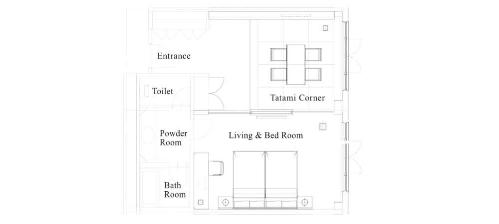 プレミアムルーム with Tatami corner